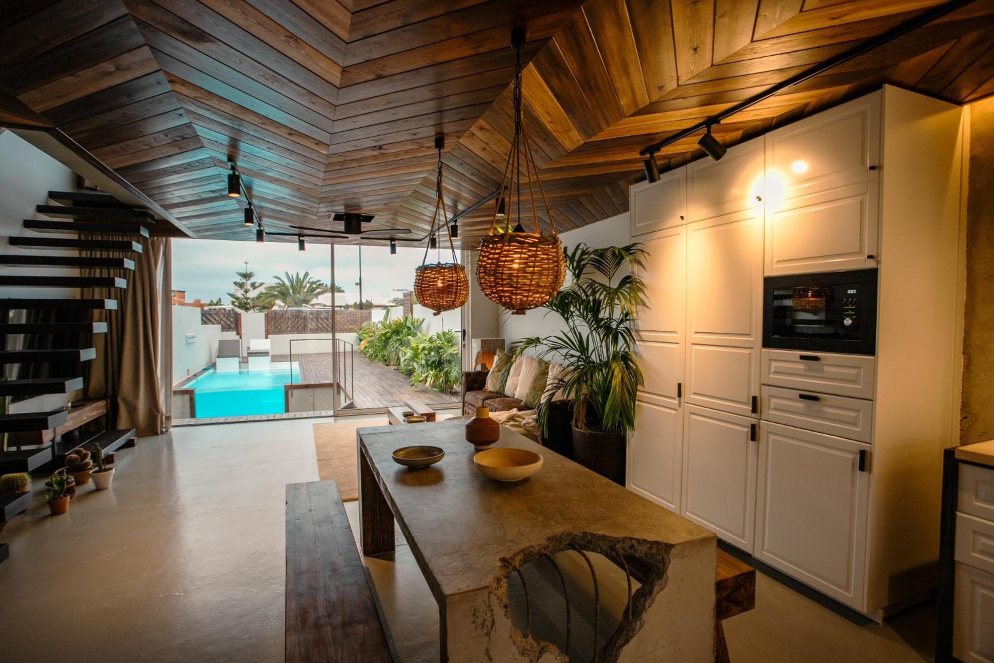 Casa Ouira Chalet Con Piscina Privada Y Vistas Corralejo Dış mekan fotoğraf