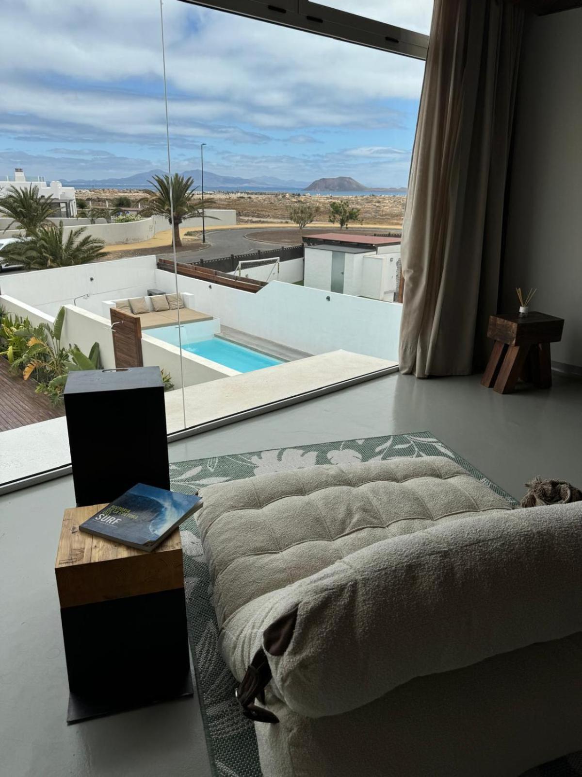 Casa Ouira Chalet Con Piscina Privada Y Vistas Corralejo Dış mekan fotoğraf
